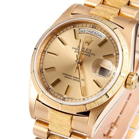 pre owned gold rolex.